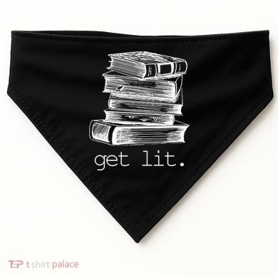 Get Lit Read Books USA-Made Doggie Bandana