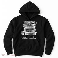 Get Lit Read Books Hoodie thumb 0