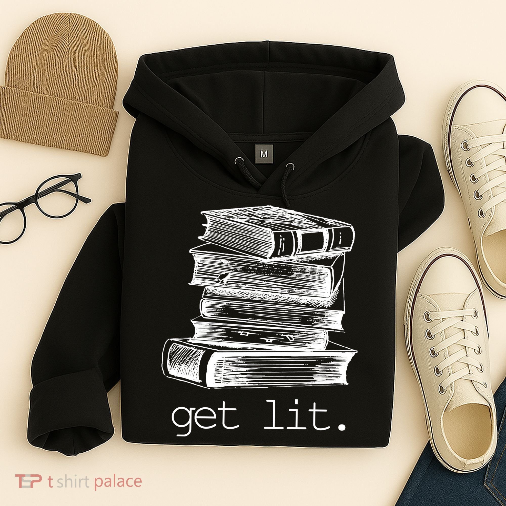Get Lit Read Books Hoodie