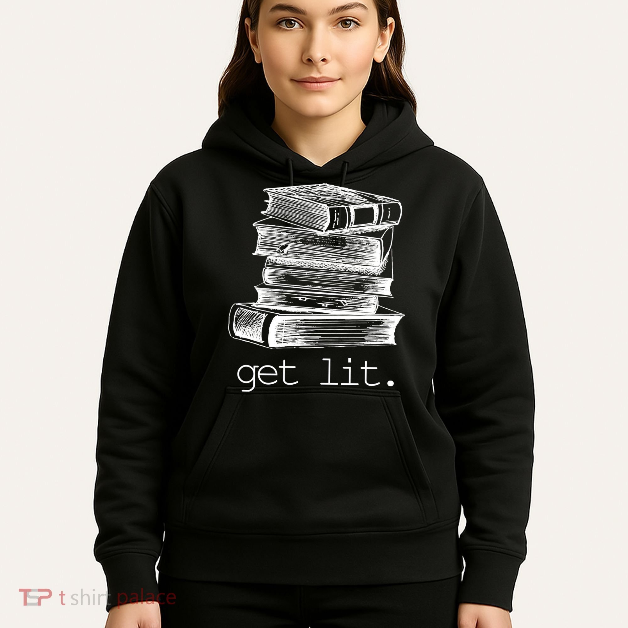 Get Lit Read Books Hoodie