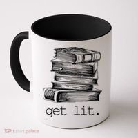 Get Lit Read Books Coffee Mug thumb 0