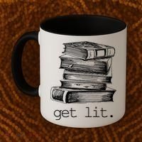 Get Lit Read Books Coffee Mug thumb 2