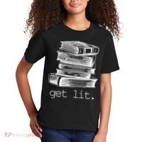 Get Lit Read Books Kids T-Shirt thumb 2