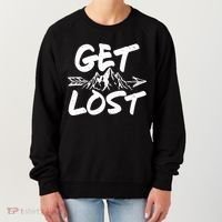 Get Lost Nature Wilderness Lover Women's Sweatshirt thumb 0
