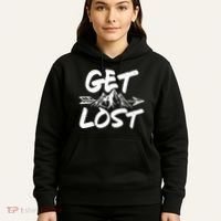 Get Lost Nature Wilderness Lover Hoodie thumb 5