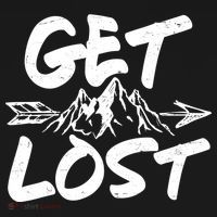 Get Lost Nature Wilderness Lover Long Sleeve Shirt thumb 2