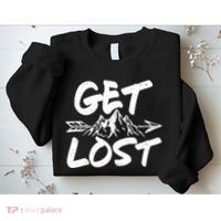 Get Lost Nature Wilderness Lover Sweatshirt thumb 2