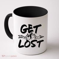 Get Lost Nature Wilderness Lover Coffee Mug thumb 0