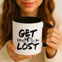 Get Lost Nature Wilderness Lover Coffee Mug thumb 3