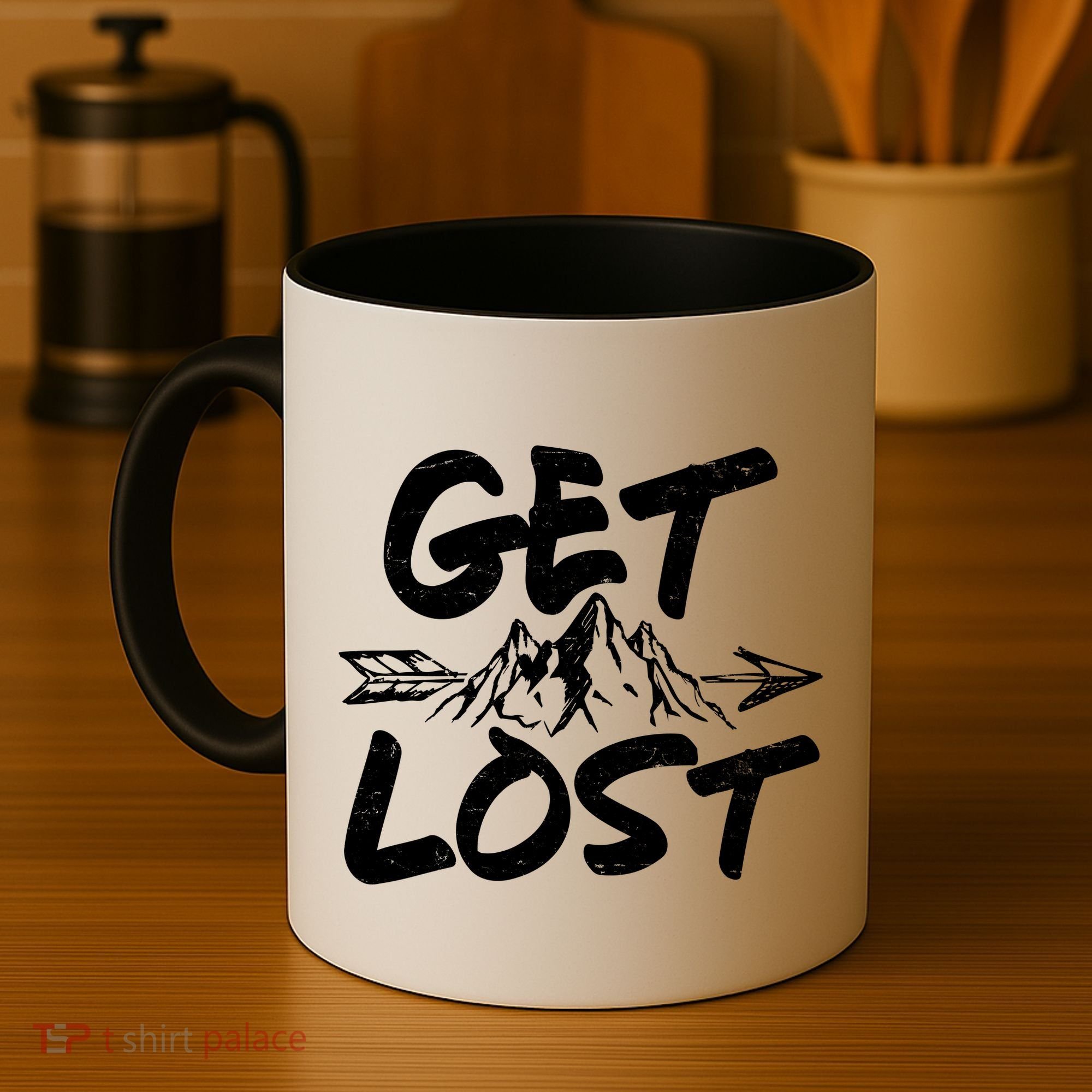 Get Lost Nature Wilderness Lover Coffee Mug