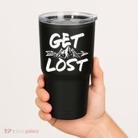 Get Lost Nature Wilderness Lover Tumbler thumb 2
