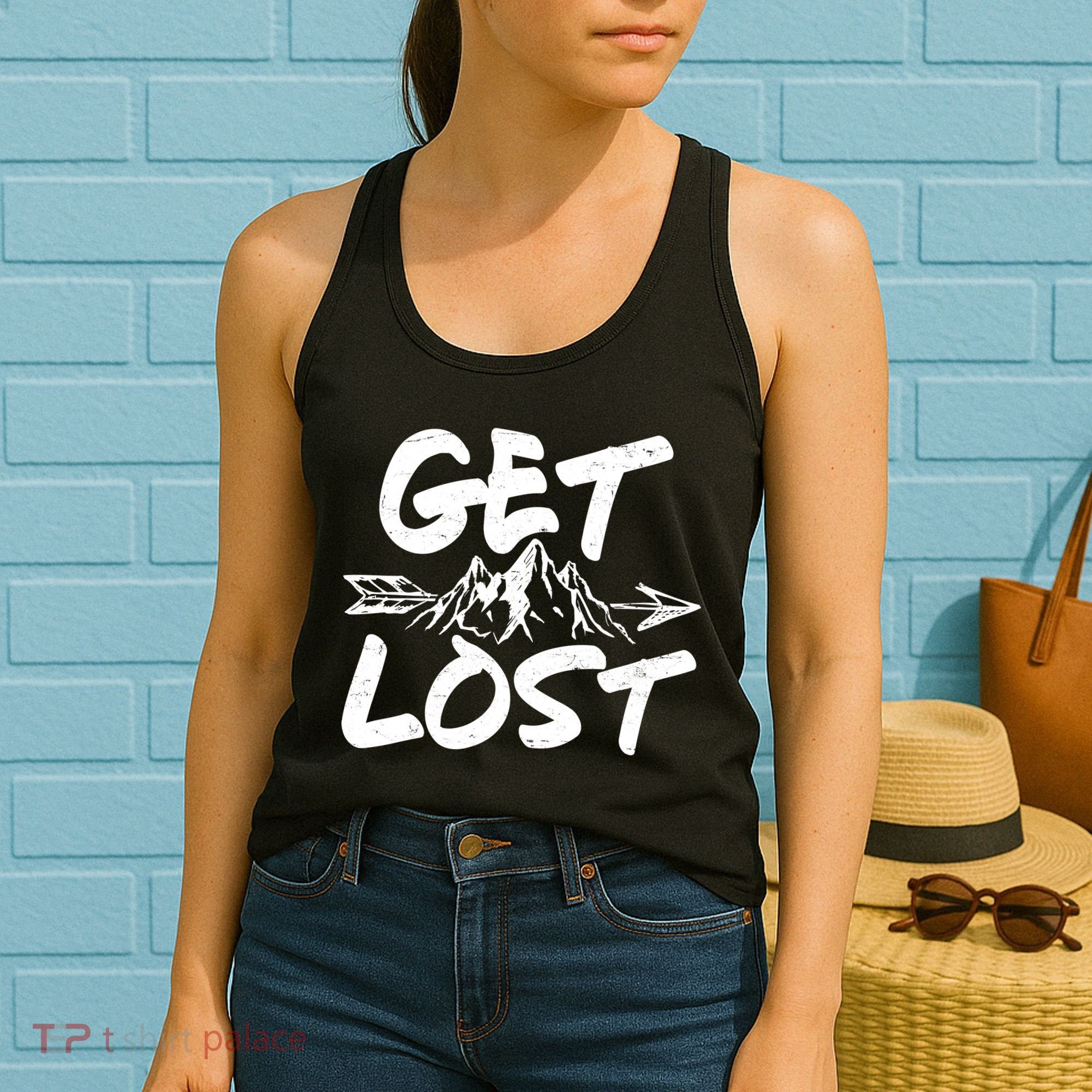 Get Lost Nature Wilderness Lover Women's Tank Top