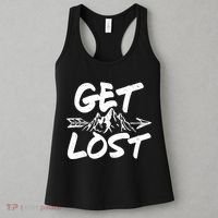 Get Lost Nature Wilderness Lover Women's Tank Top thumb 3