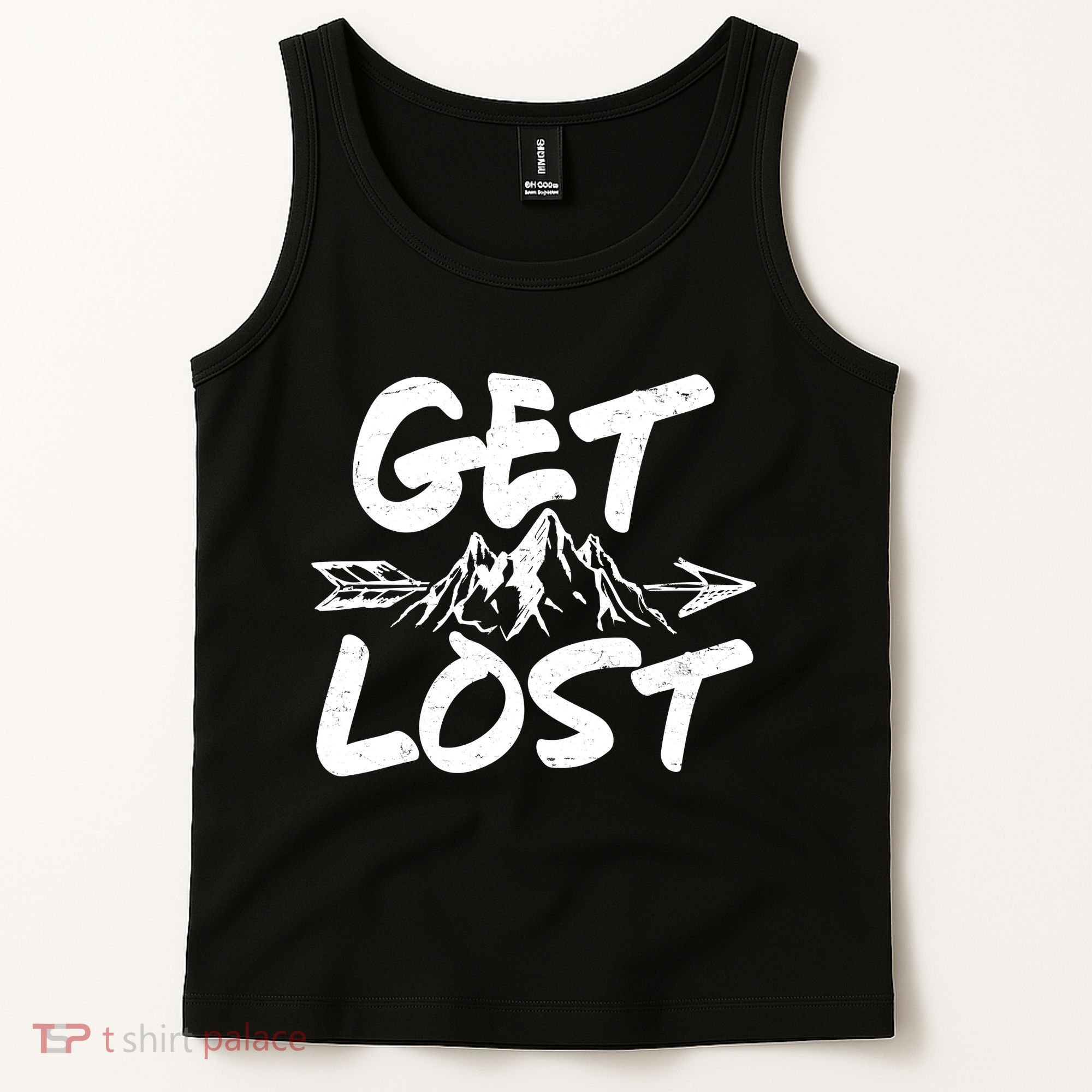 Get Lost Nature Wilderness Lover Tank Top