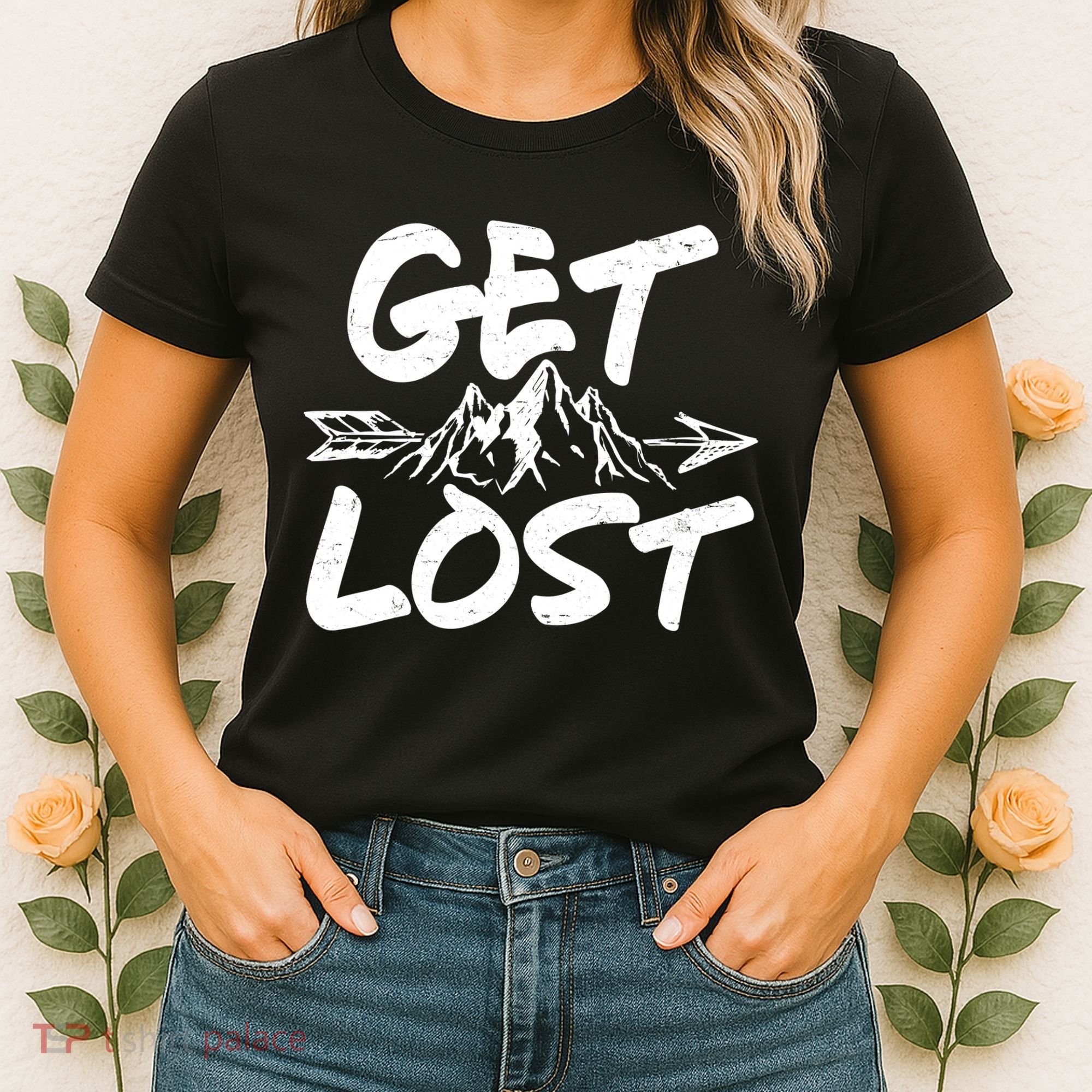 Get Lost Nature Wilderness Lover Women's T-Shirt