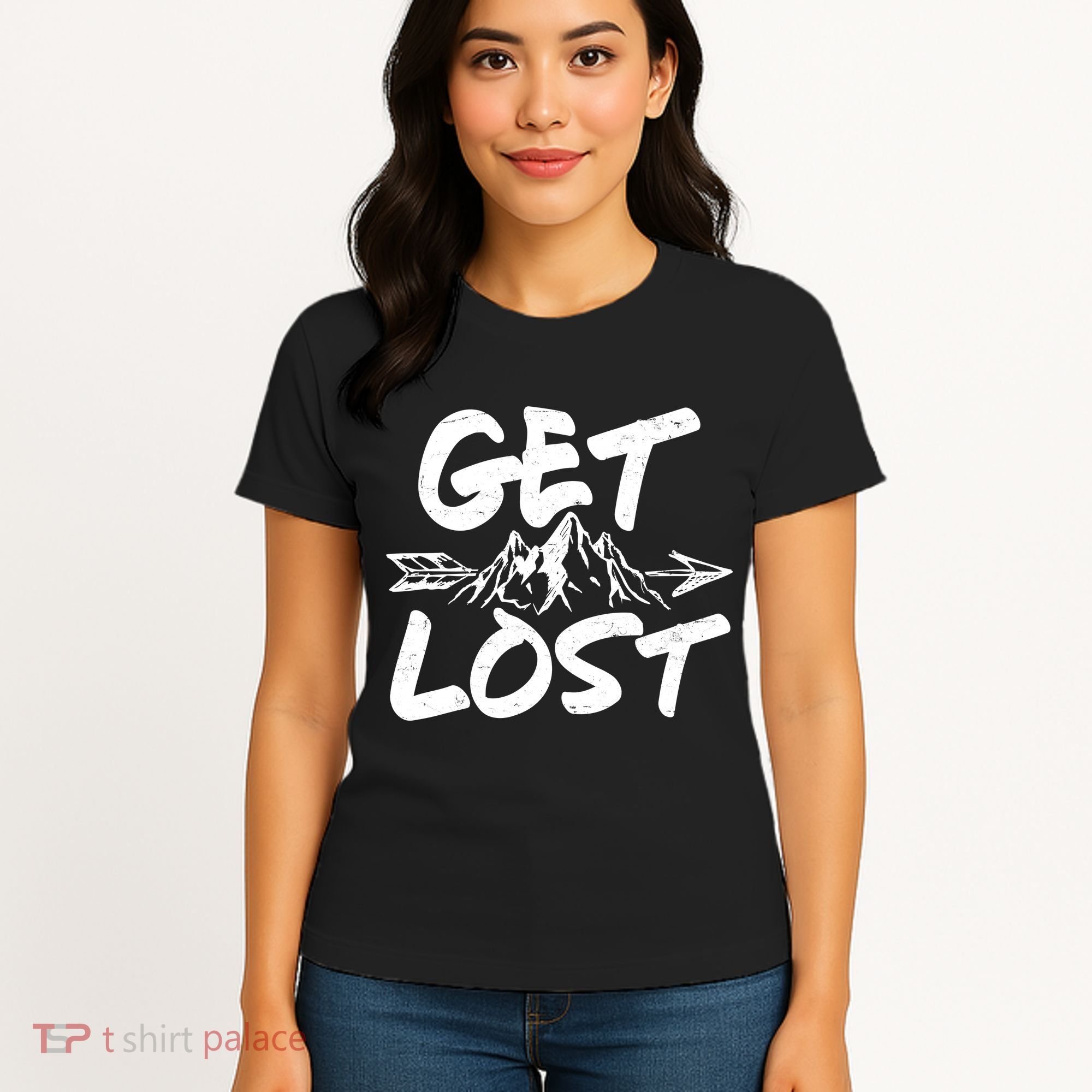 Get Lost Nature Wilderness Lover Women's T-Shirt