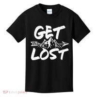 Get Lost Nature Wilderness Lover Kids T-Shirt thumb 0