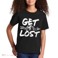 Get Lost Nature Wilderness Lover Kids T-Shirt thumb 2