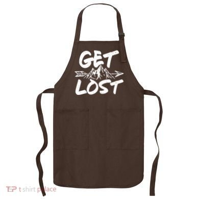 Get Lost Nature Wilderness Lover Apron