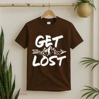 Get Lost Nature Wilderness Lover T-Shirt thumb 2