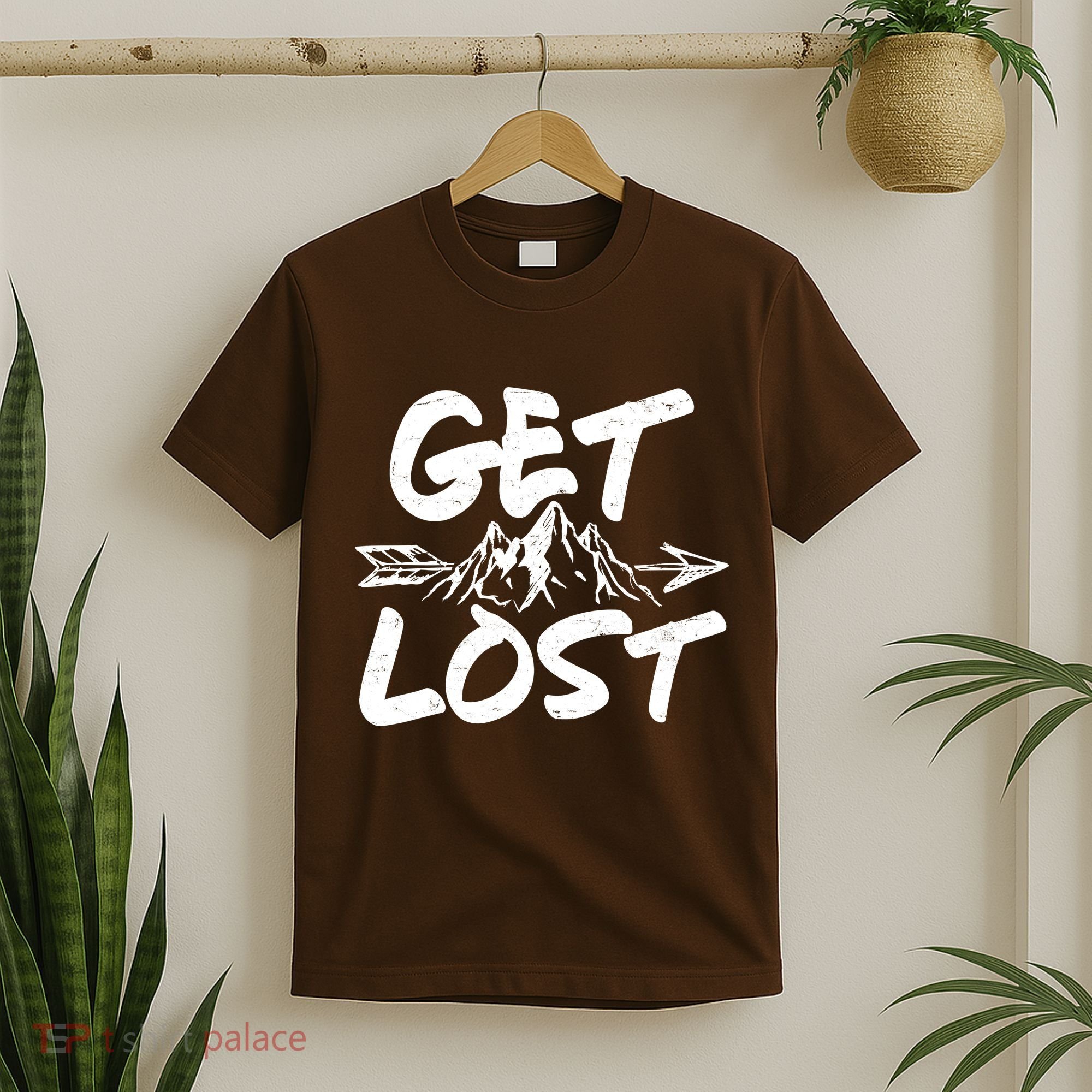Get Lost Nature Wilderness Lover T-Shirt