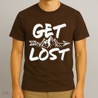 Get Lost Nature Wilderness Lover T-Shirt thumb 3