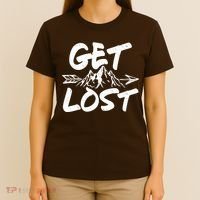 Get Lost Nature Wilderness Lover T-Shirt thumb 4