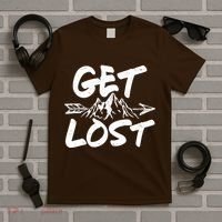 Get Lost Nature Wilderness Lover T-Shirt thumb 5