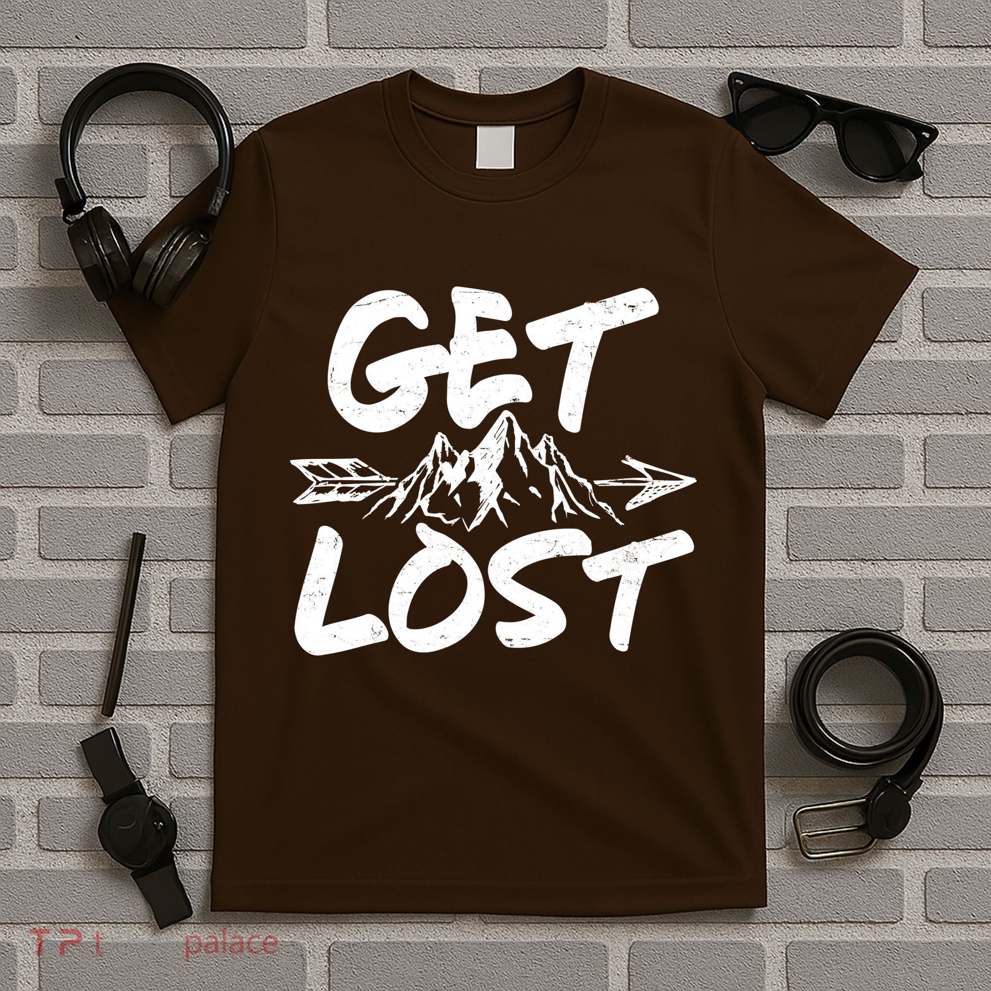 Get Lost Nature Wilderness Lover T-Shirt