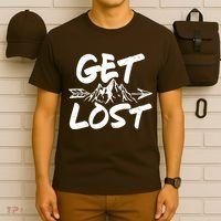 Get Lost Nature Wilderness Lover T-Shirt thumb 6