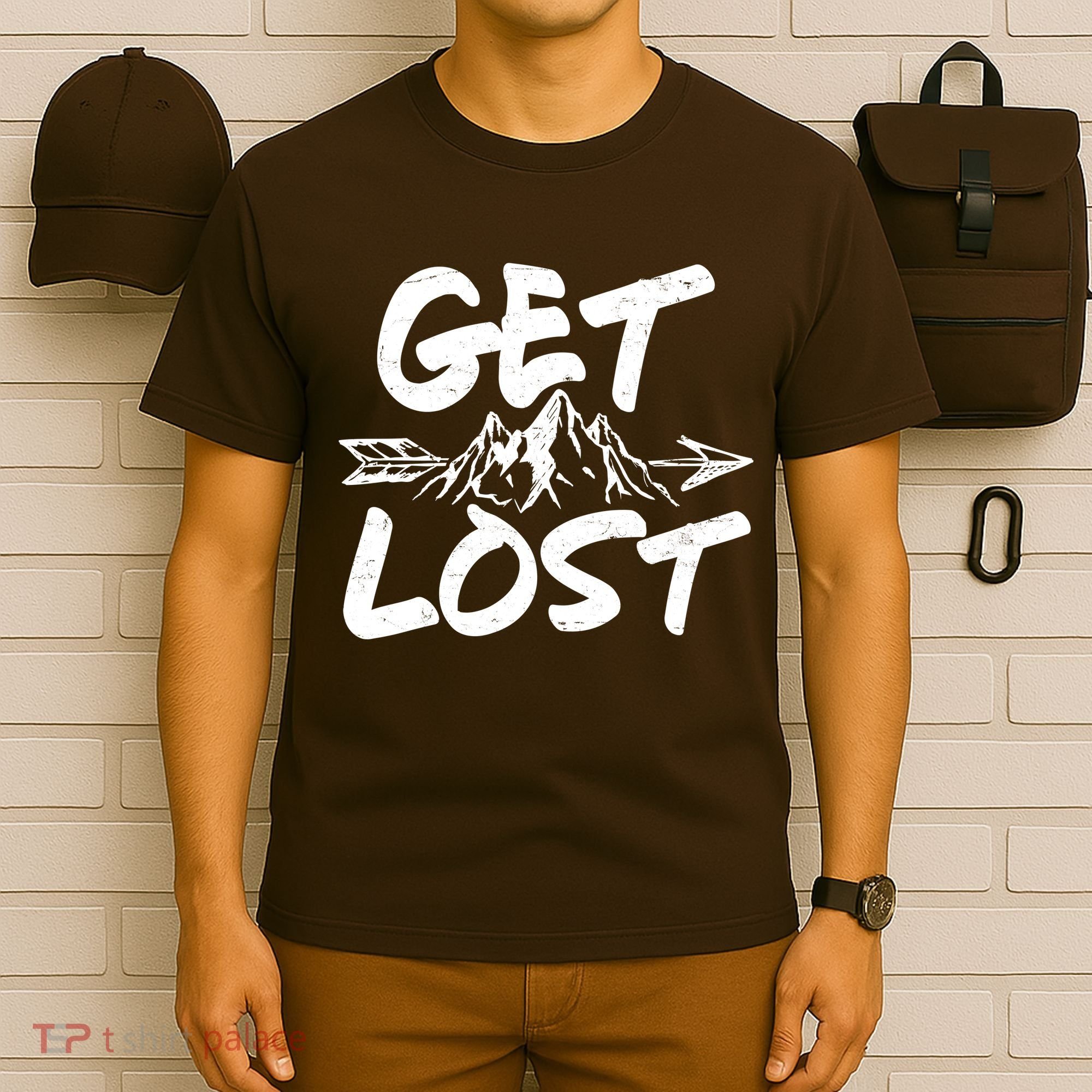 Get Lost Nature Wilderness Lover T-Shirt