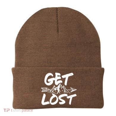 Get Lost Nature Wilderness Lover Beanie