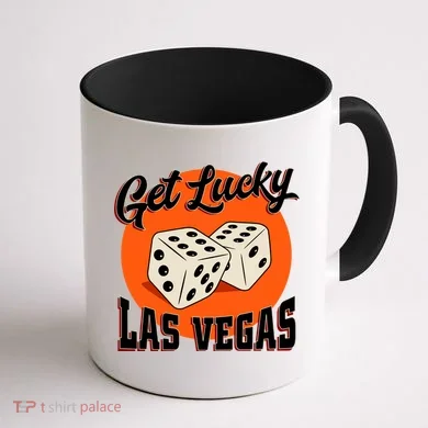 Get Lucky Las Vegas Coffee Mug back