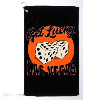 Get Lucky Las Vegas Golf Towel