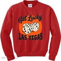 Get Lucky Las Vegas Kids Sweatshirt thumb 0