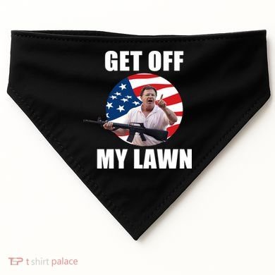 Get Off My Lawn Ken And Karen USA-Made Doggie Bandana