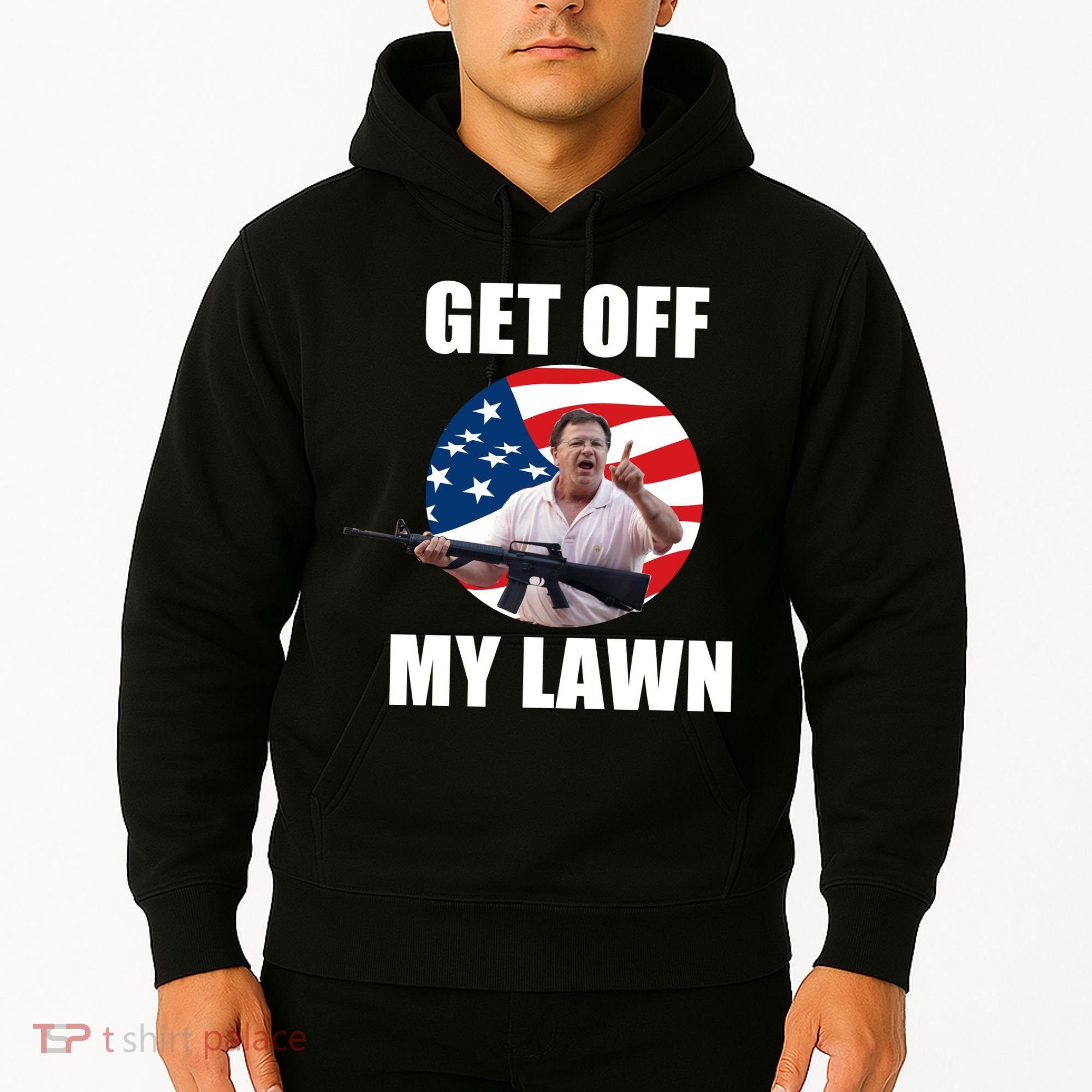 Get Off My Lawn Ken And Karen Hoodie