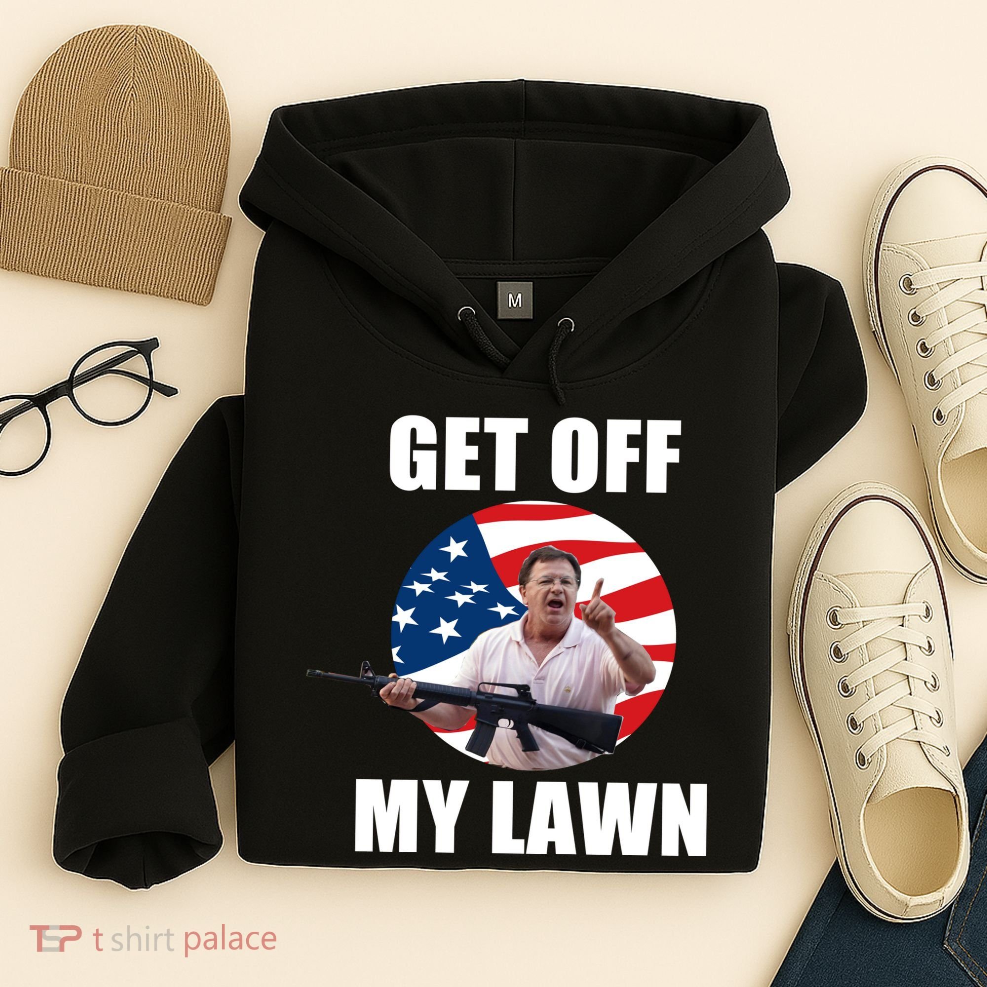 Get Off My Lawn Ken And Karen Hoodie