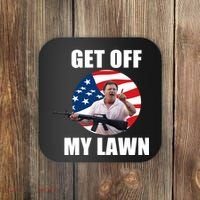 Get Off My Lawn Ken And Karen Coaster thumb 0
