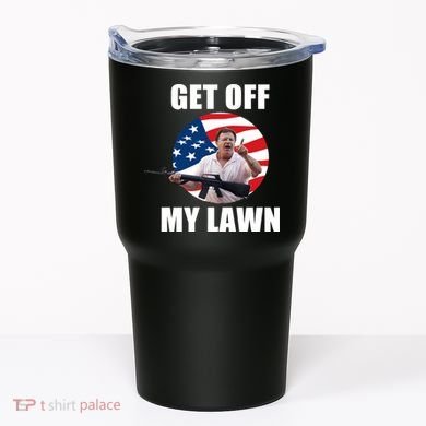 Get Off My Lawn Ken And Karen Tumbler