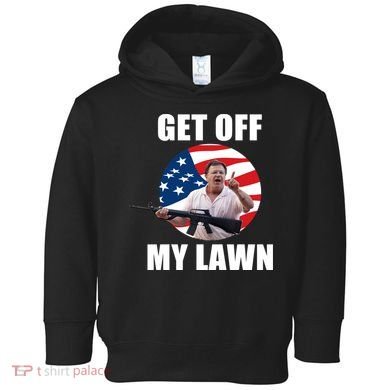 Get Off My Lawn Ken And Karen Toddler Hoodie