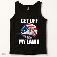 Get Off My Lawn Ken And Karen Tank Top thumb 2