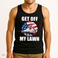 Get Off My Lawn Ken And Karen Tank Top thumb 3