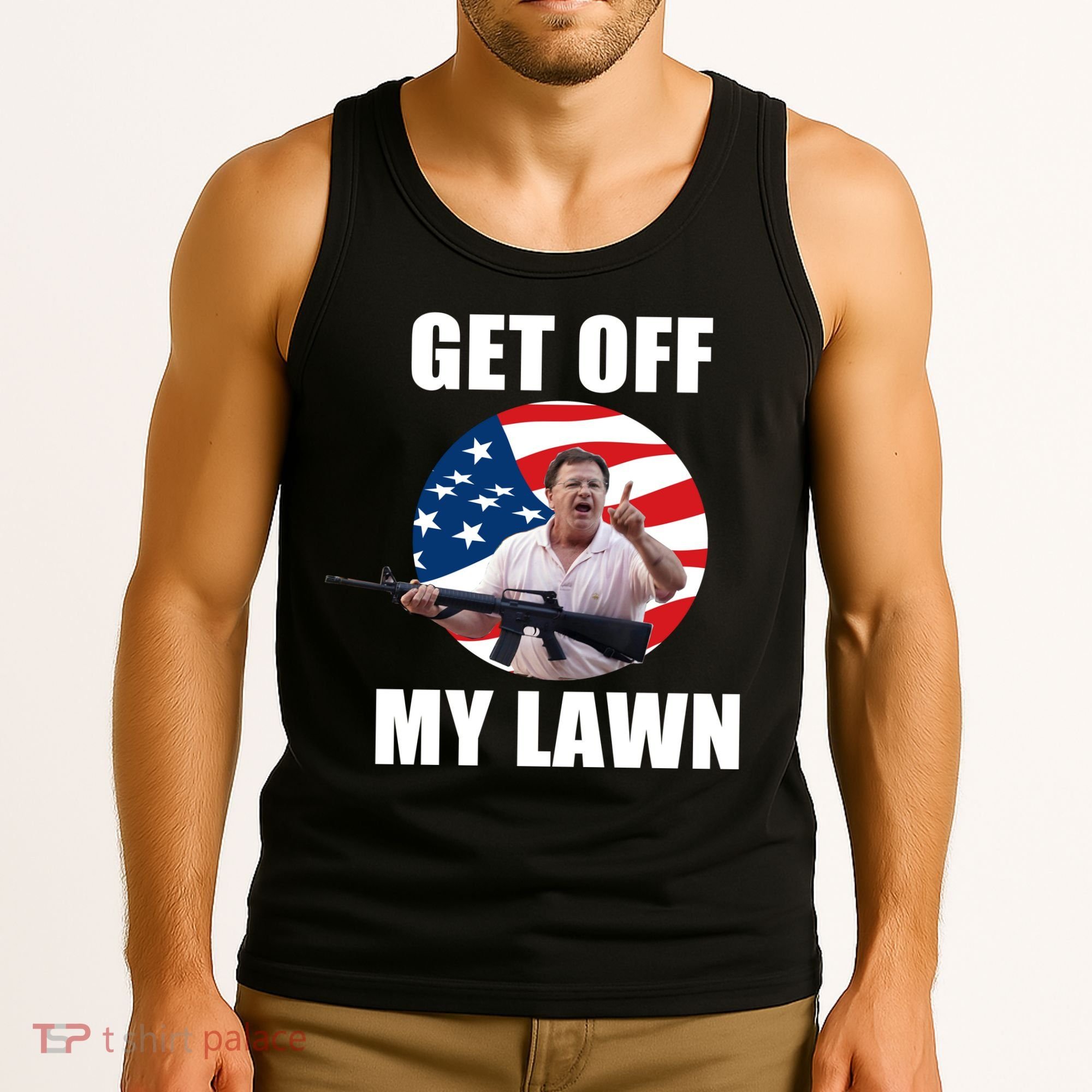 Get Off My Lawn Ken And Karen Tank Top