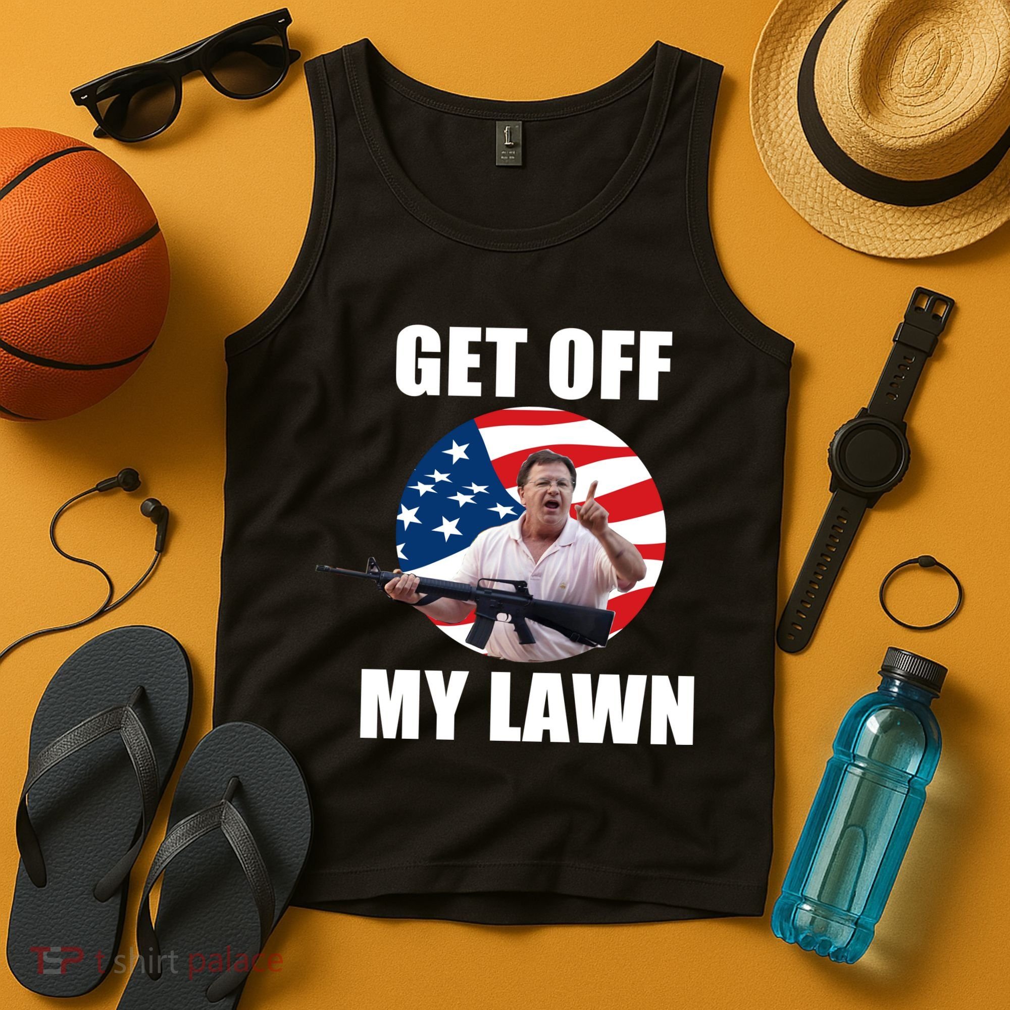 Get Off My Lawn Ken And Karen Tank Top