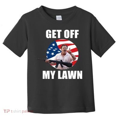 Get Off My Lawn Ken And Karen Toddler T-Shirt