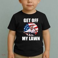 Get Off My Lawn Ken And Karen Toddler T-Shirt thumb 2