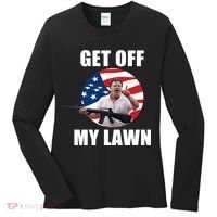 Get Off My Lawn Ken And Karen Women's Long Sleeve Shirt thumb 0