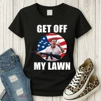 Get Off My Lawn Ken And Karen Women's T-Shirt thumb 3