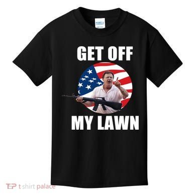 Get Off My Lawn Ken And Karen Kids T-Shirt